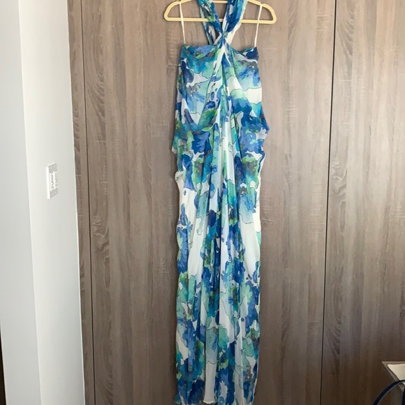 Mara Hoffman Runway Collection Watercolour Dress - Picture 1 of 5